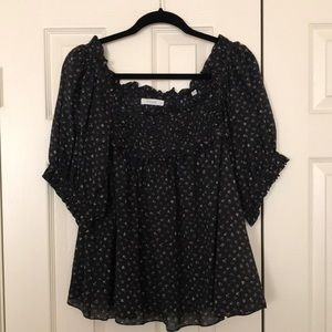 Doen Frances Top XXL Black Parc Monceau